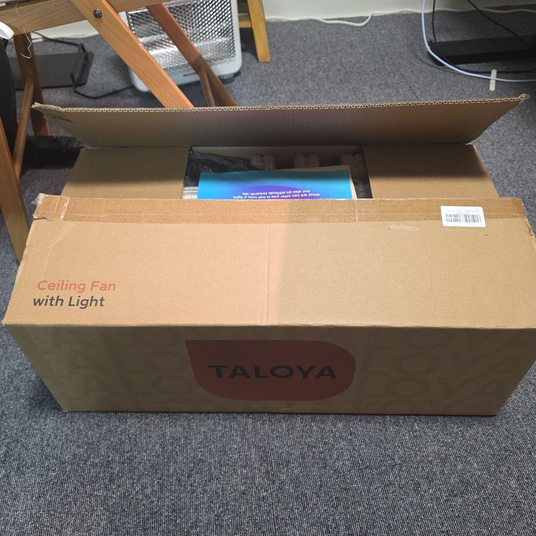 TALOYA シーリングファンライト 調光 調色 Φ132cm