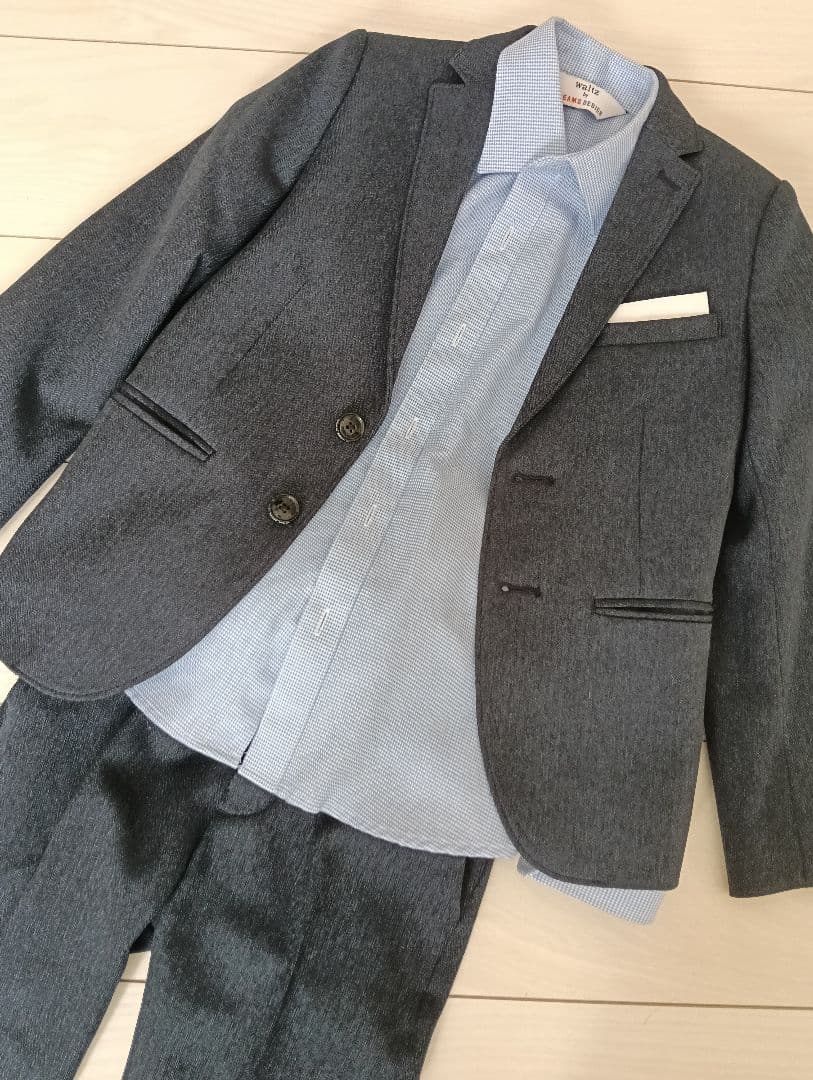 【美品】男の子 入学　スーツ　Waltz by BEAMS 120