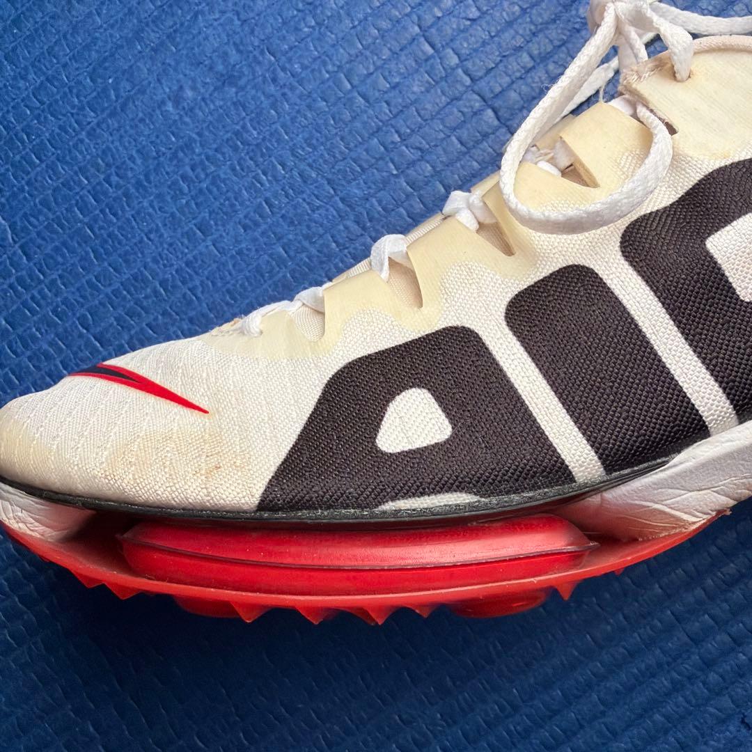 ナイキ エアズーム マックスフライ モアテン27.0cm ホワイト