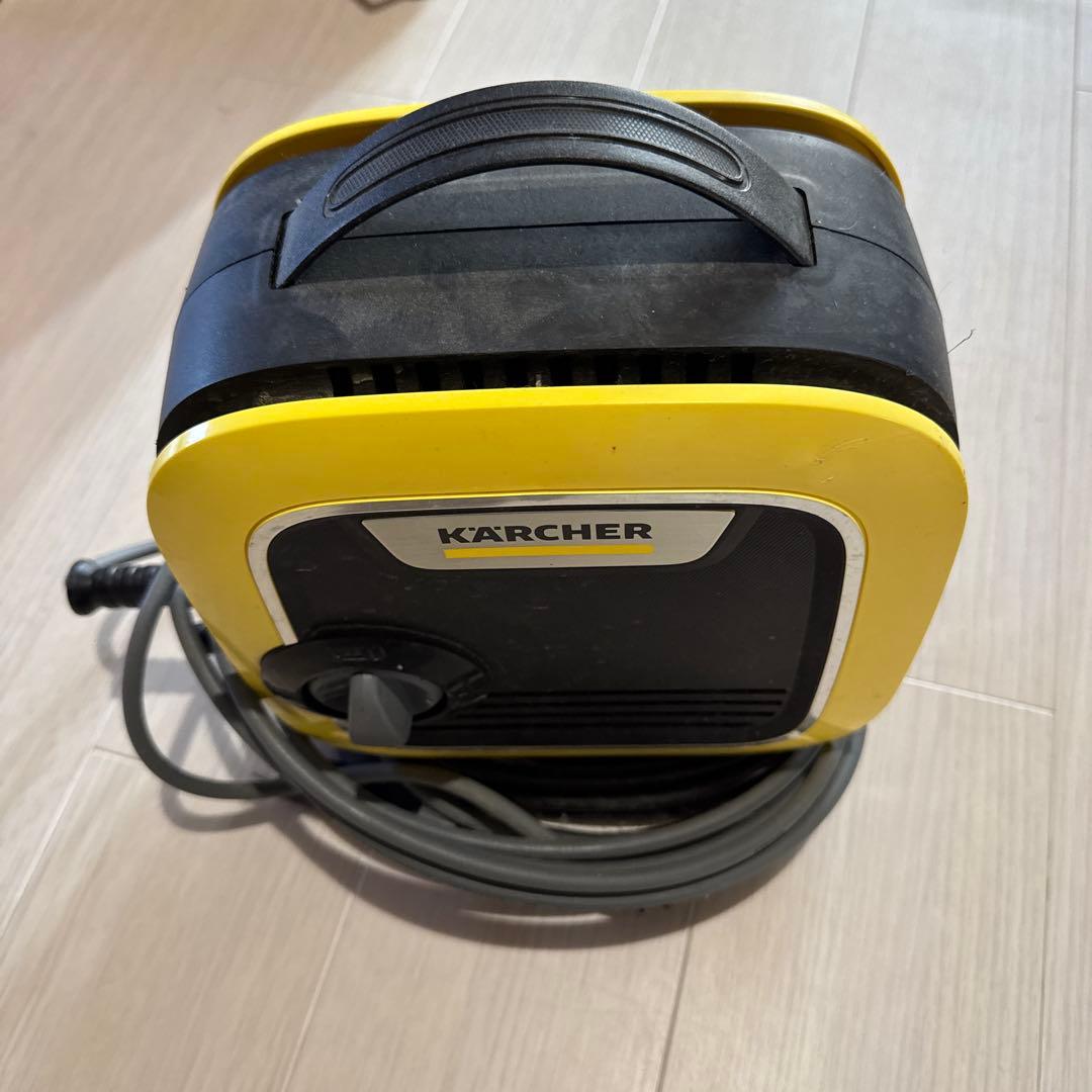 KARCHER 高圧洗浄機本体 ホース・ノズル付き