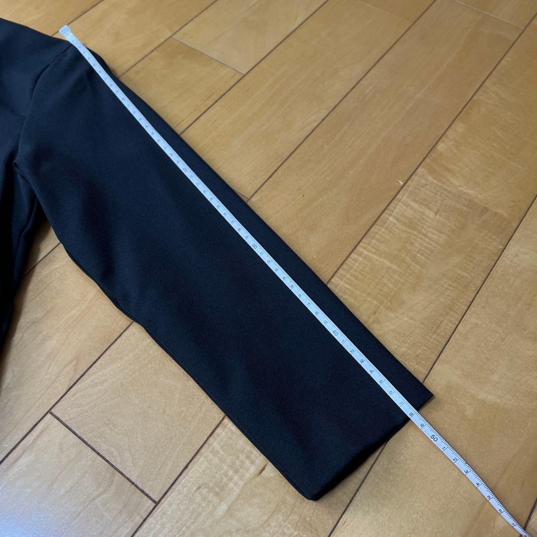 リジェールブラックノーカラーセットアップ 140cm 男の子スーツ4点セット