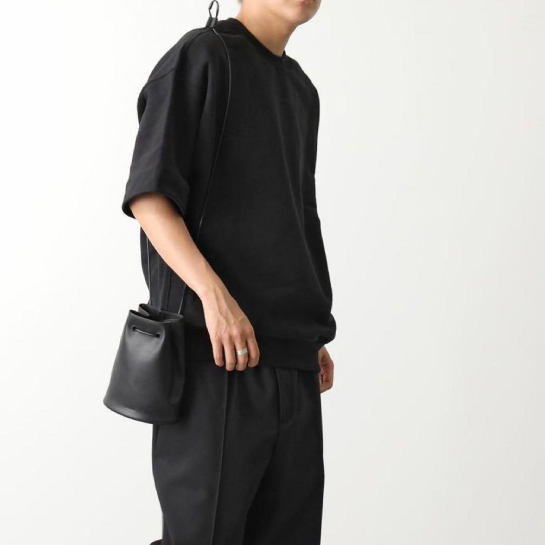 S*e様 正規品JILSANDER ジルサンダー ドローストリング バッグ 黒