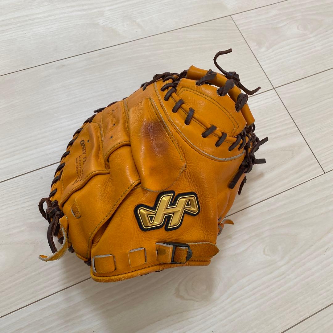 HATAKEYAMA K-M9JY 硬式野球キャッチーミット　オレンジ