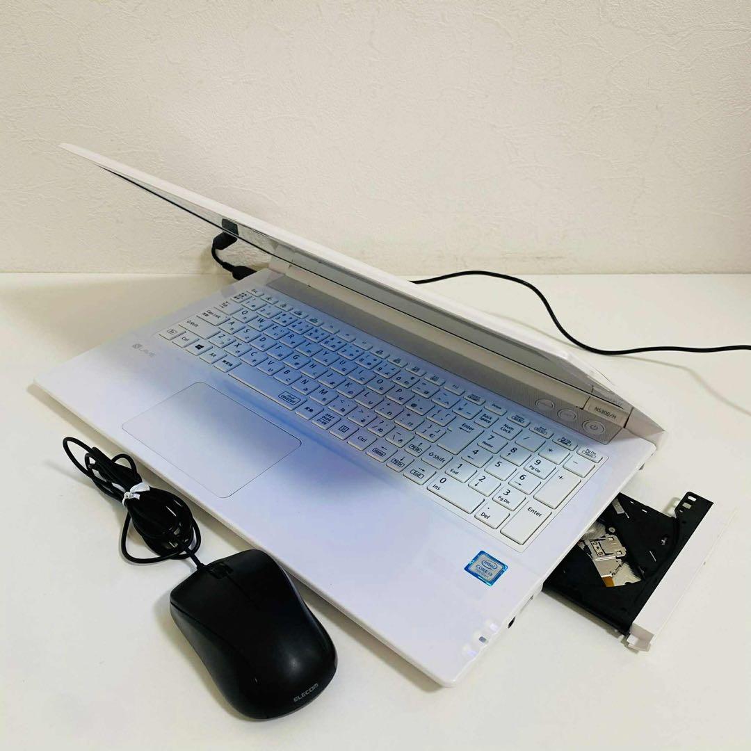 Y58 NECノートパソコンSSD第7世代高速Windows11オフィス2024