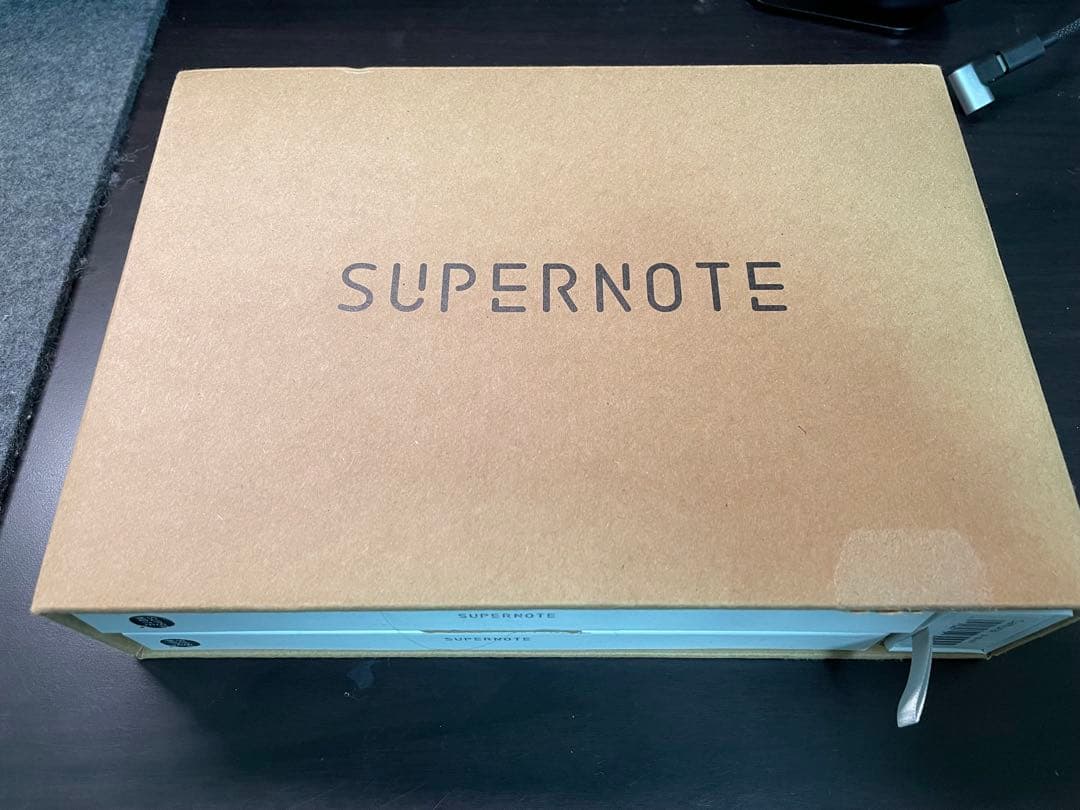 SUPERNOTE NOMAD A6ホワイト 純正カバーと純正ペン付き