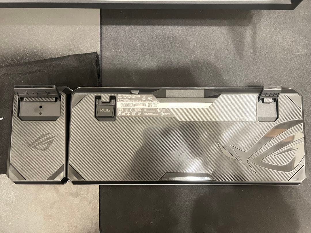 美品ASUS MA02 ROG CLAYMORE Ⅱ ゲーミングキーボードRED