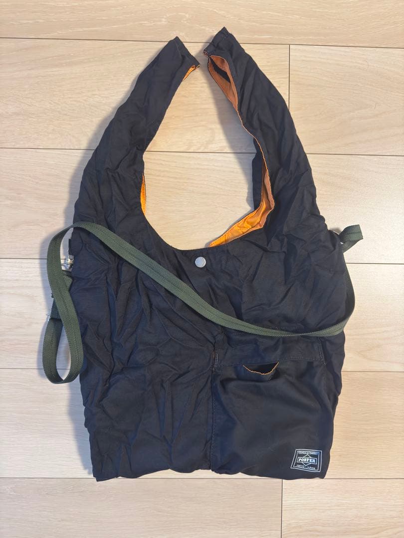 PORTER BAGGER GMS BAG バック　黒　ブラック