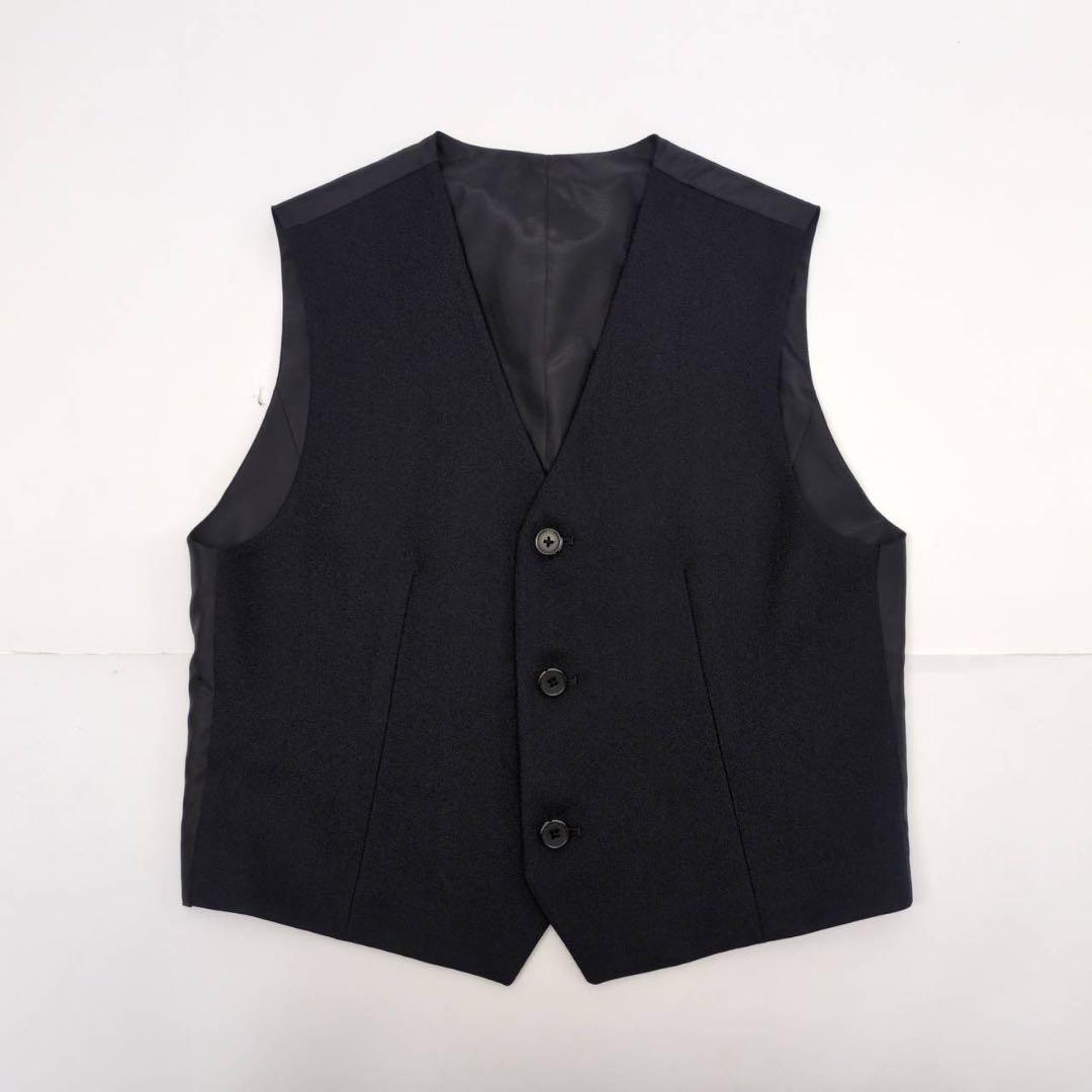 極美品　男子スーツ　卒業式　紺ネイビー　6点セット　WANDER FACTORY