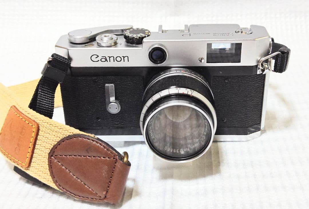 訳あり キャノン P とキャノン 50mm f1.8