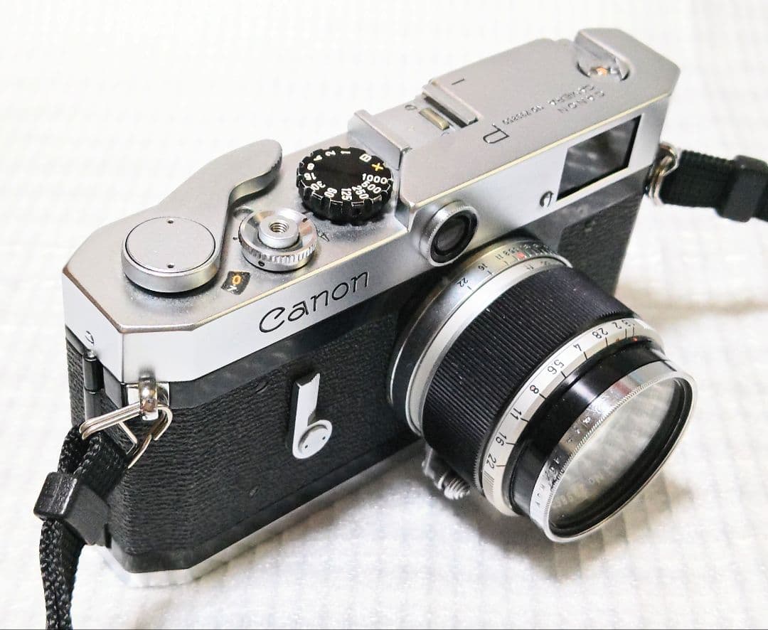 訳あり キャノン P とキャノン 50mm f1.8