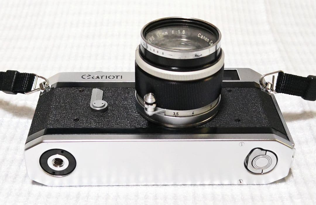 訳あり キャノン P とキャノン 50mm f1.8