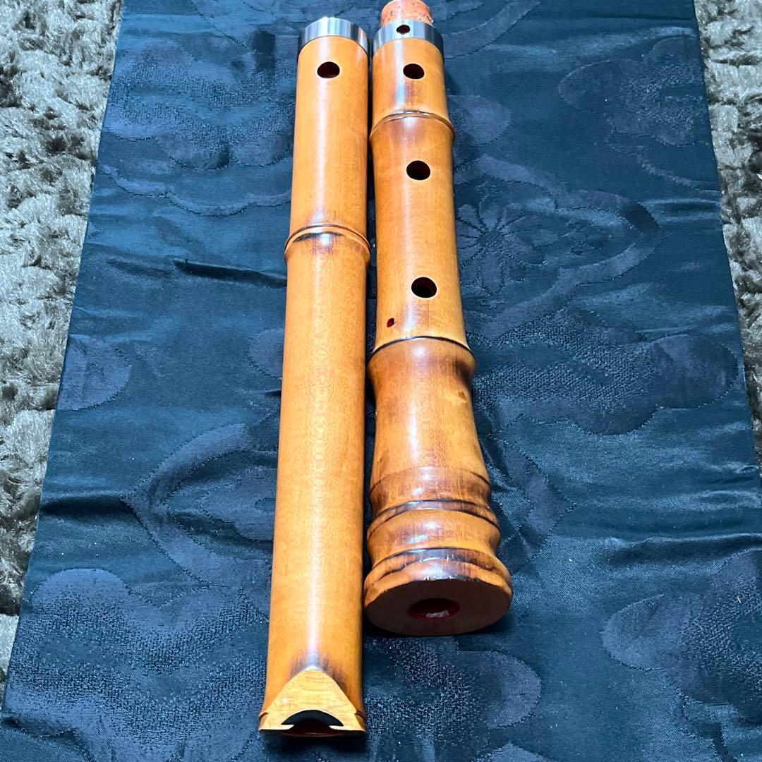 尺八 都山流 七孔 二尺管 【音出し確認済み】