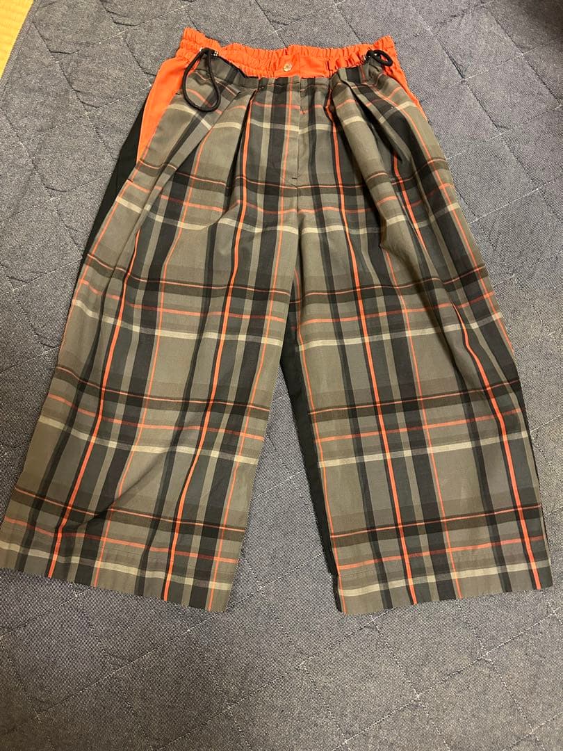 Sacai ドッキング クロップドパンツ