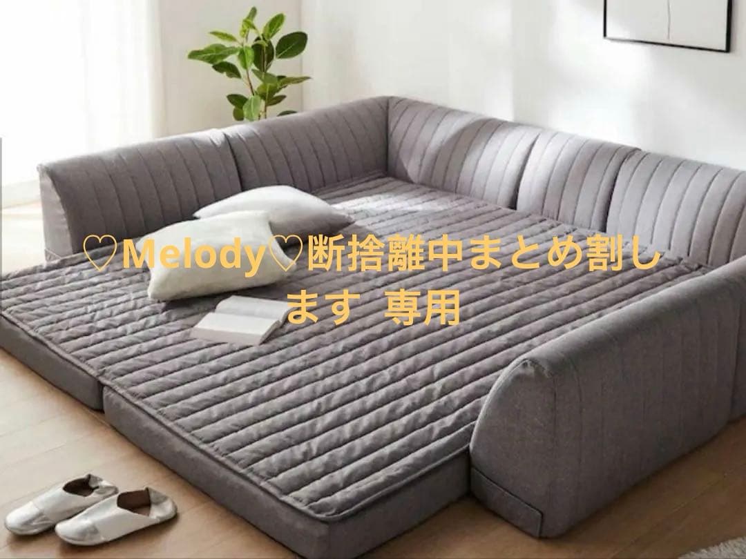 極アツ ソファーマット ベルメゾン 大きいサイズ ローソファー 引き取り可能な方