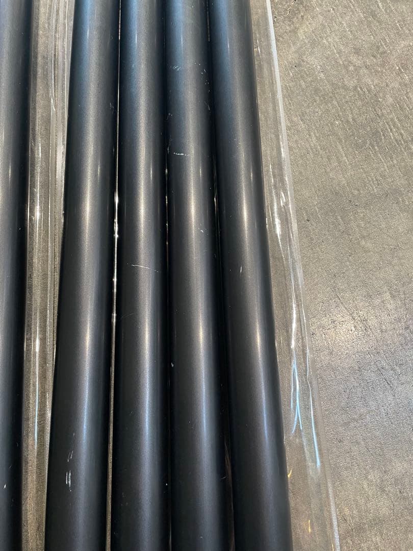 スノーピーク ウイングポール240cm ブラック2本セット売り