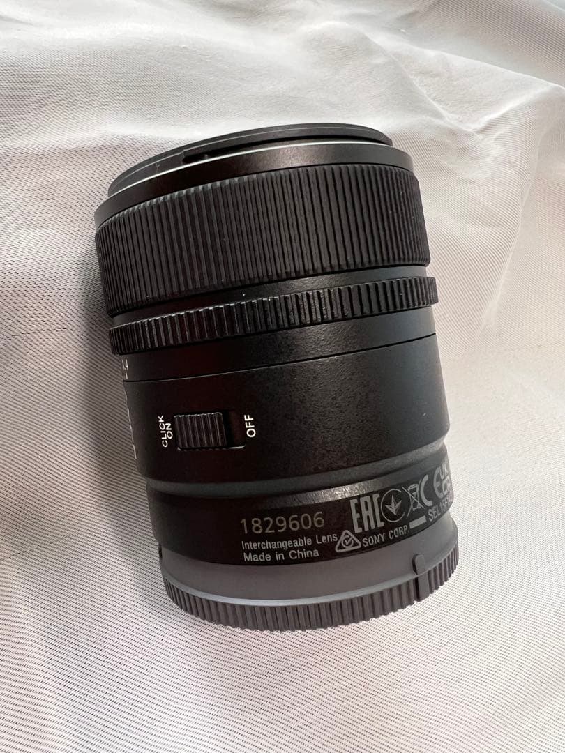 超美品 SONY E 15mm F1.4 G
