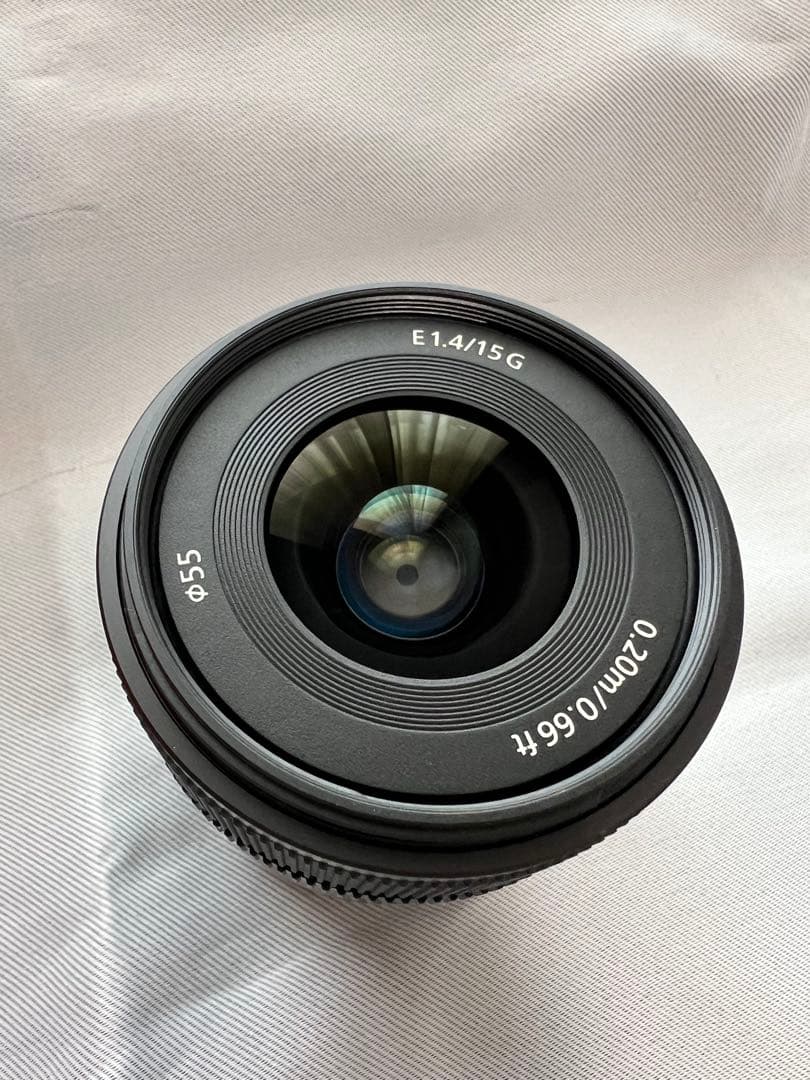 超美品 SONY E 15mm F1.4 G