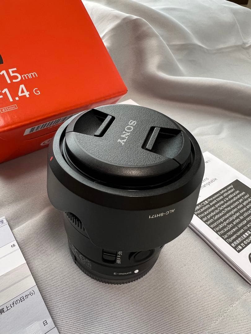 超美品 SONY E 15mm F1.4 G