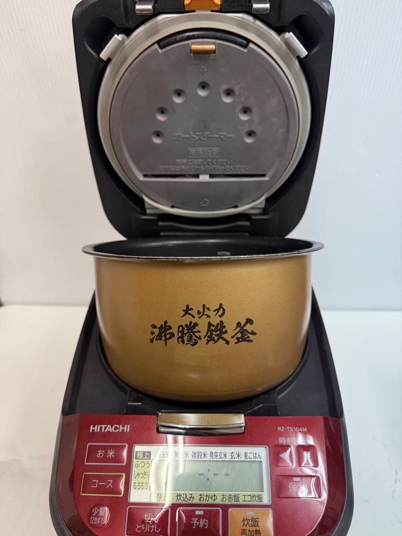HITACHI 圧力スチームIH炊飯器 RZ-TS104M 1.0L5.5合炊き