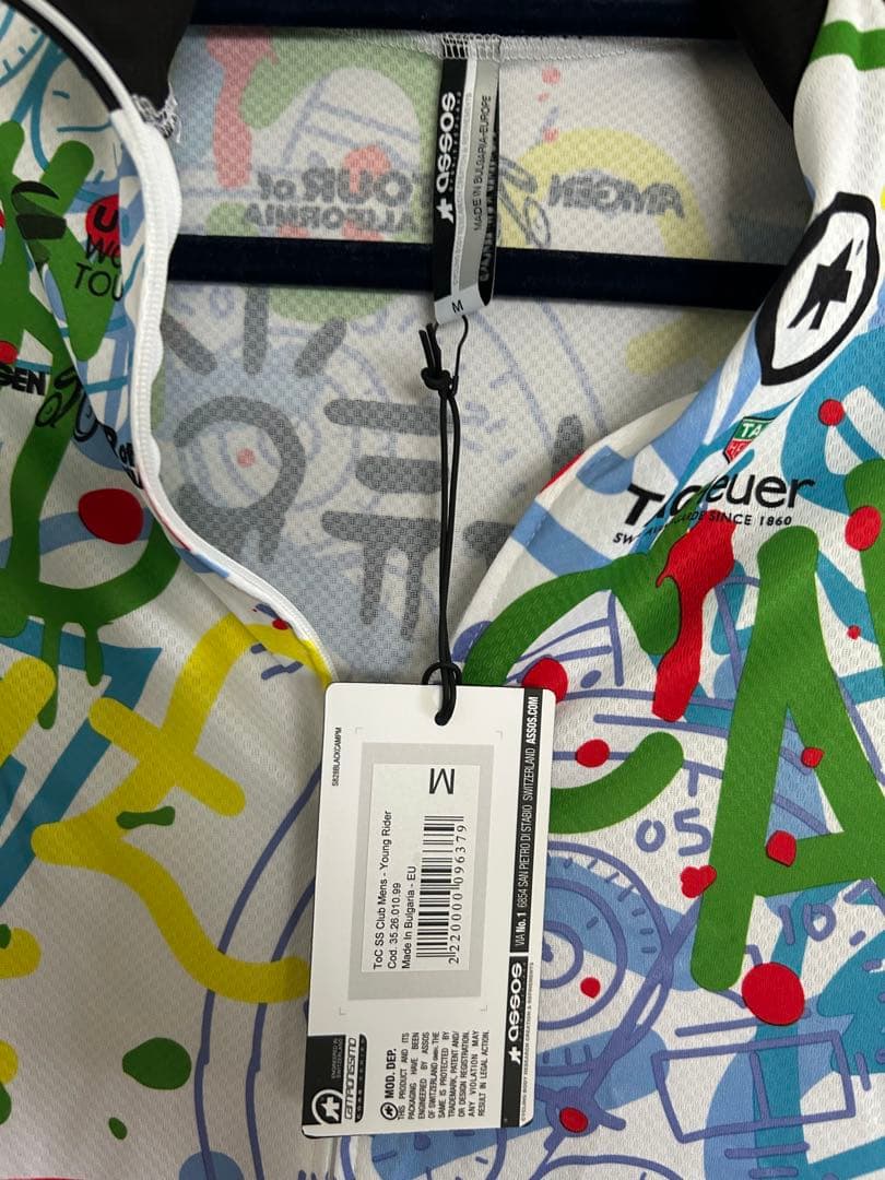 assos サイクルジャージ M tour of California 未使用
