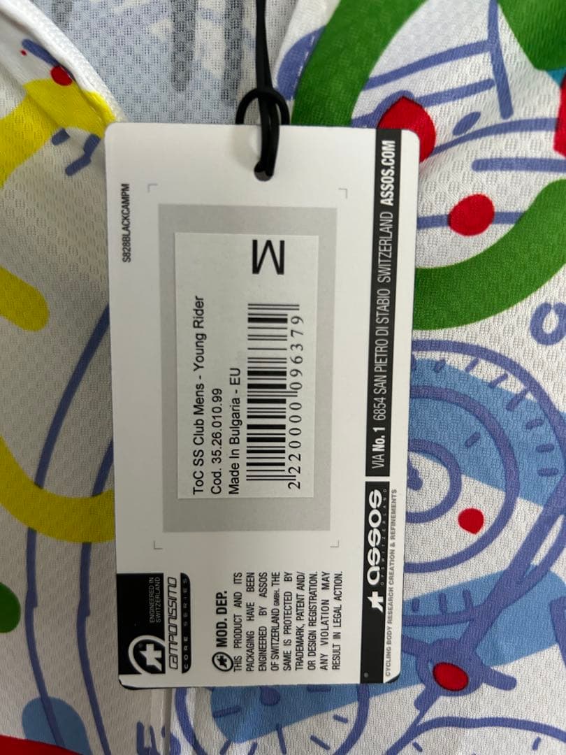 assos サイクルジャージ M tour of California 未使用