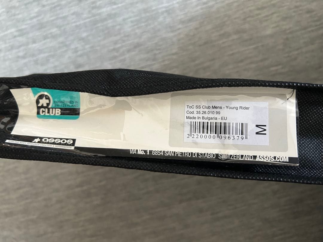 assos サイクルジャージ M tour of California 未使用