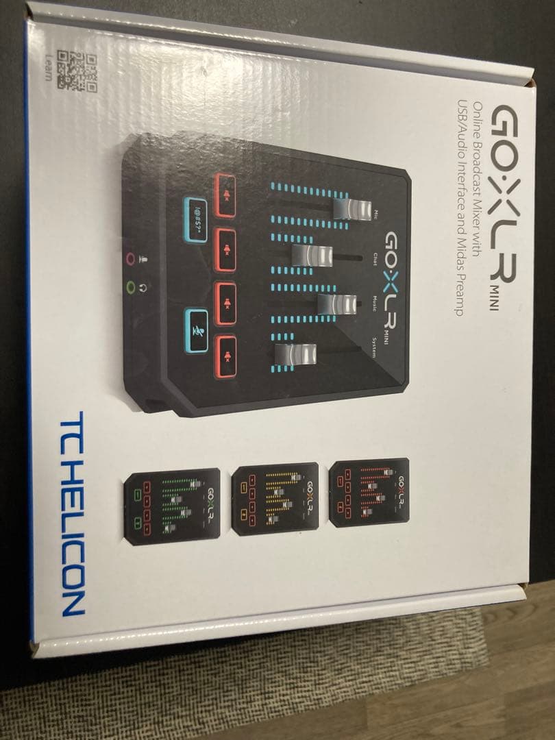 TC HELICON MIDAS GO XLR MINI 配信用ミキサー