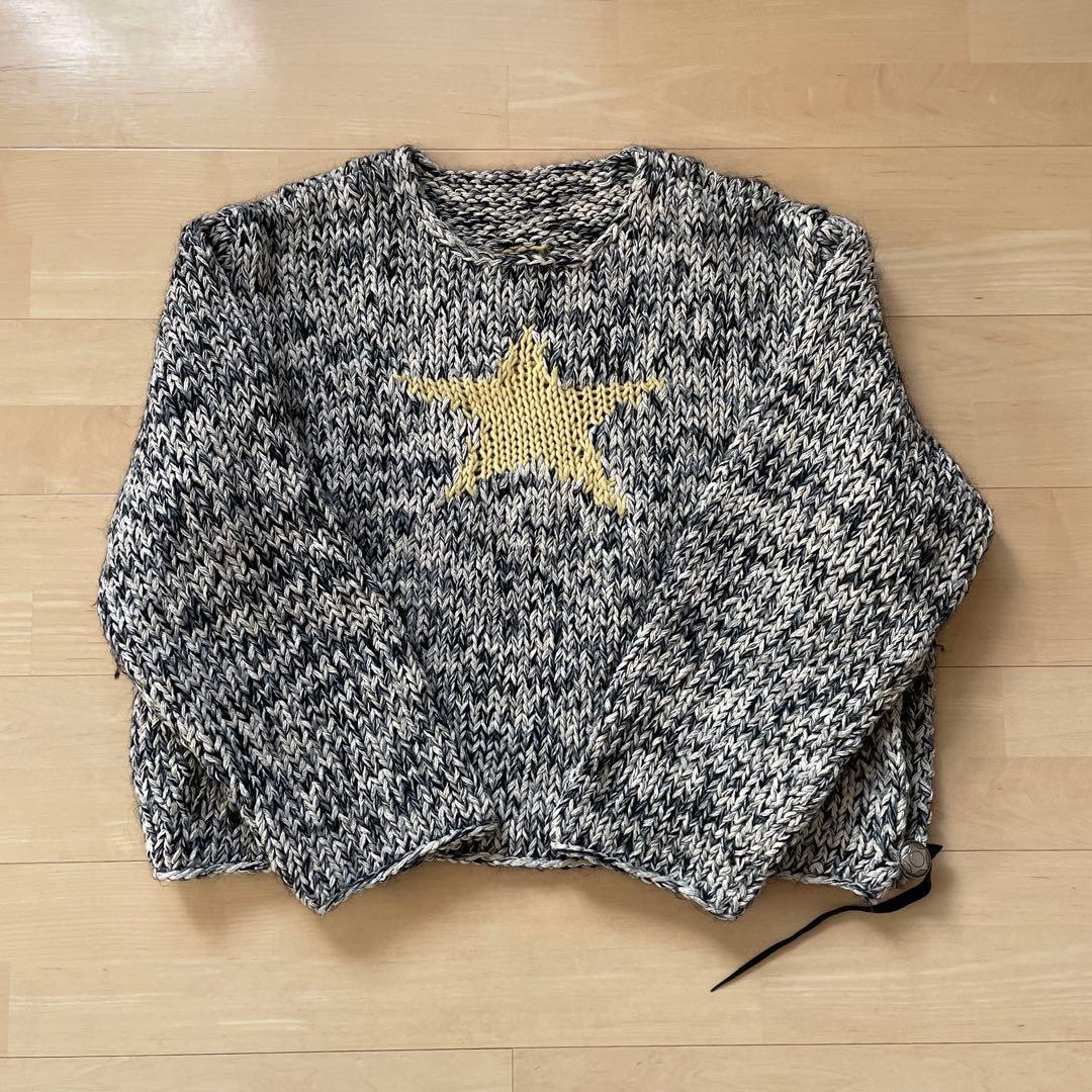 SUNSEA 22aw 第八のSWEATER 星と月 3 ニット セーター