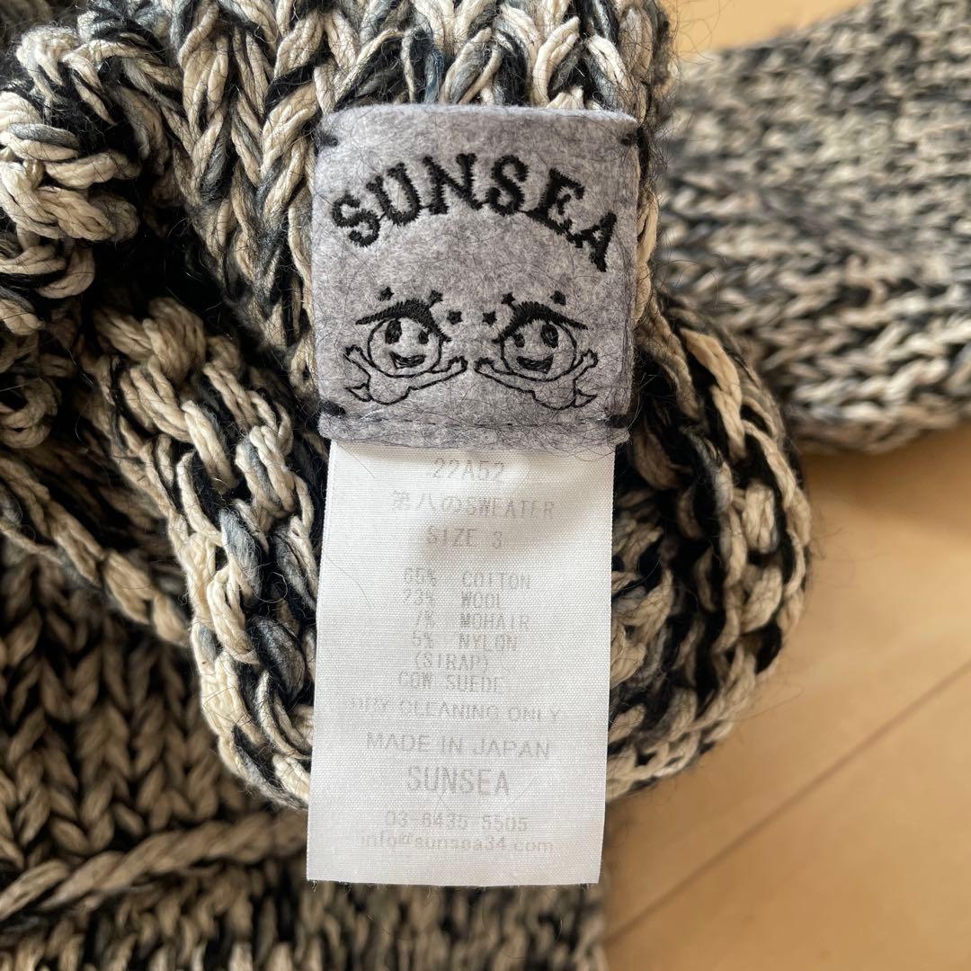 SUNSEA 22aw 第八のSWEATER 星と月 3 ニット セーター