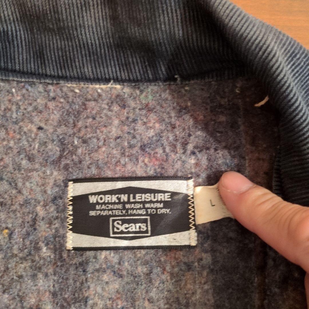 60s Sears デニムワークジャケット ブランケット ヴィンテージ 古着