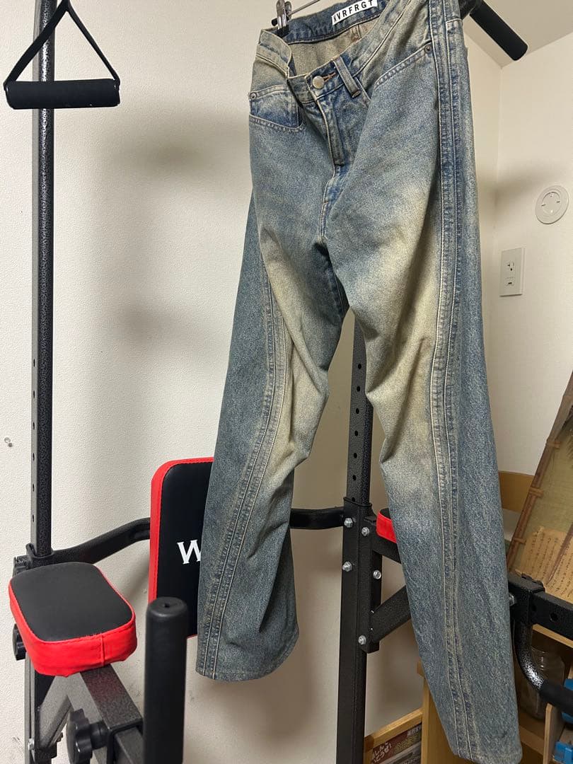 O*a様 NVRFRGT 3D Twisted Jeans size:1