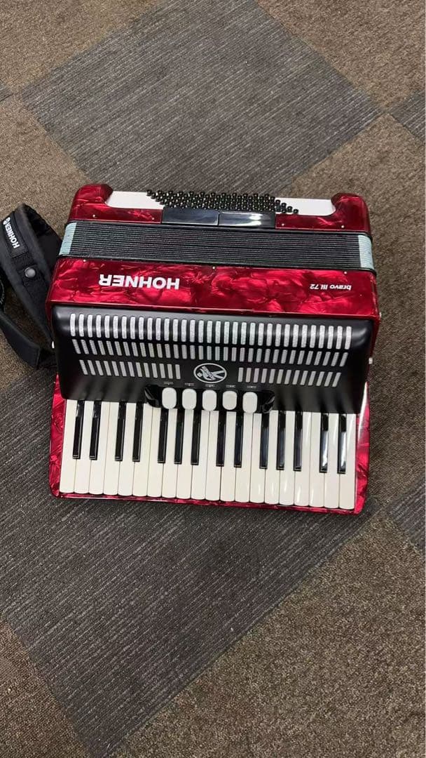 HOHNER ホーナー アコーディオン Bravo III 72