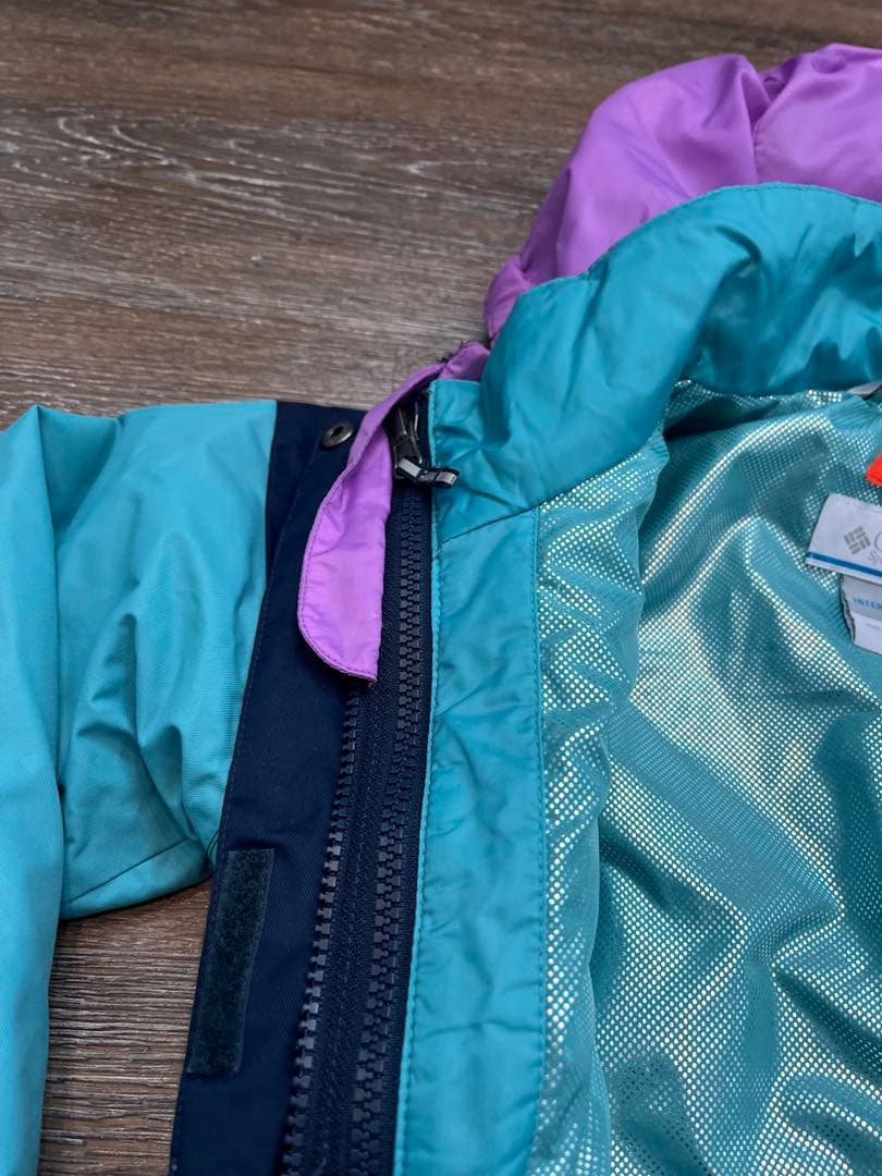 コロンビア　スキーウェア　130 美品　女の子　M 3点セット