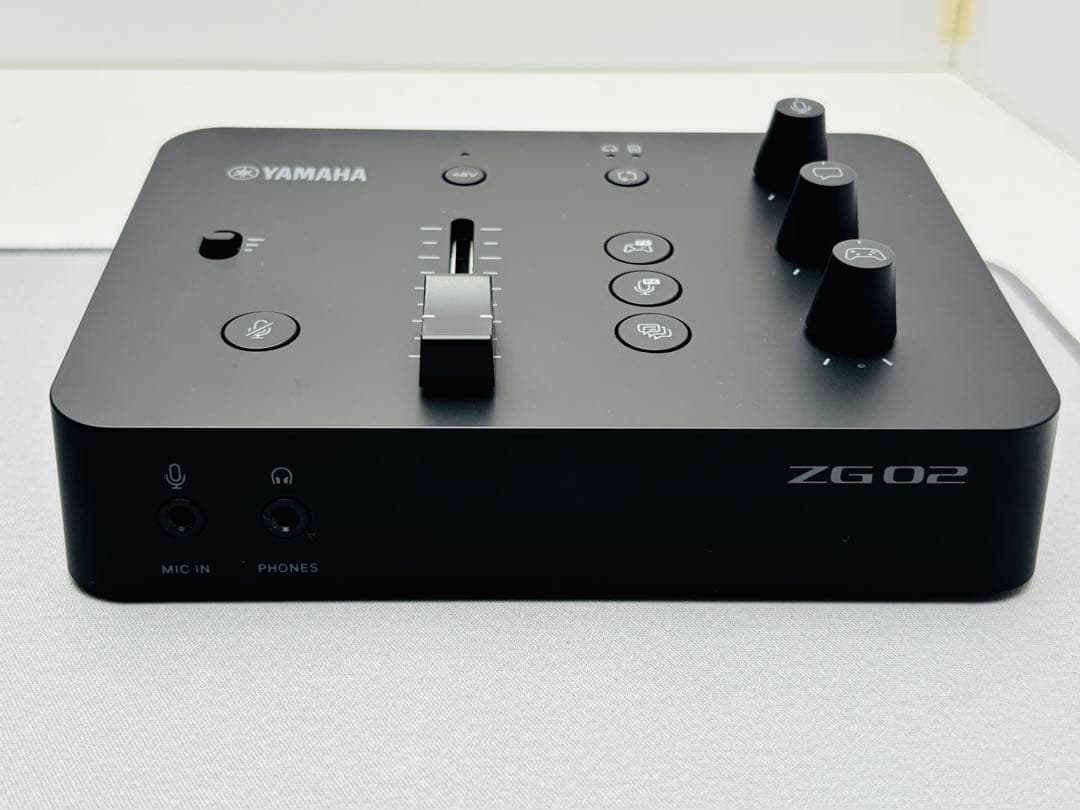 ヤマハ　ゲーム実況用オーディオインターフェース　ZG02