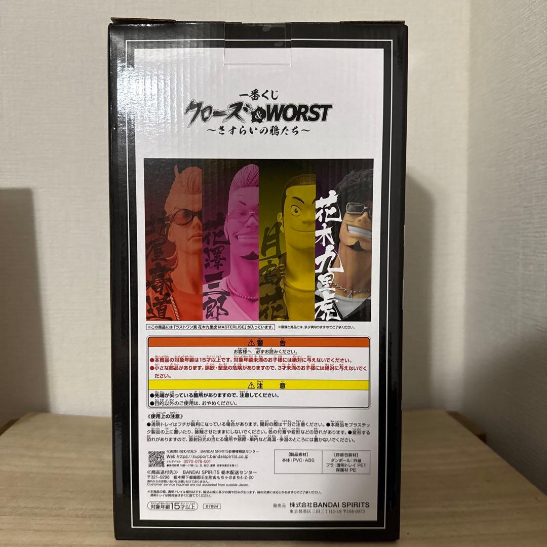 一番くじ クローズ＆WORST ～さすらいの鴉たち～　ラストワン賞 花木九里虎