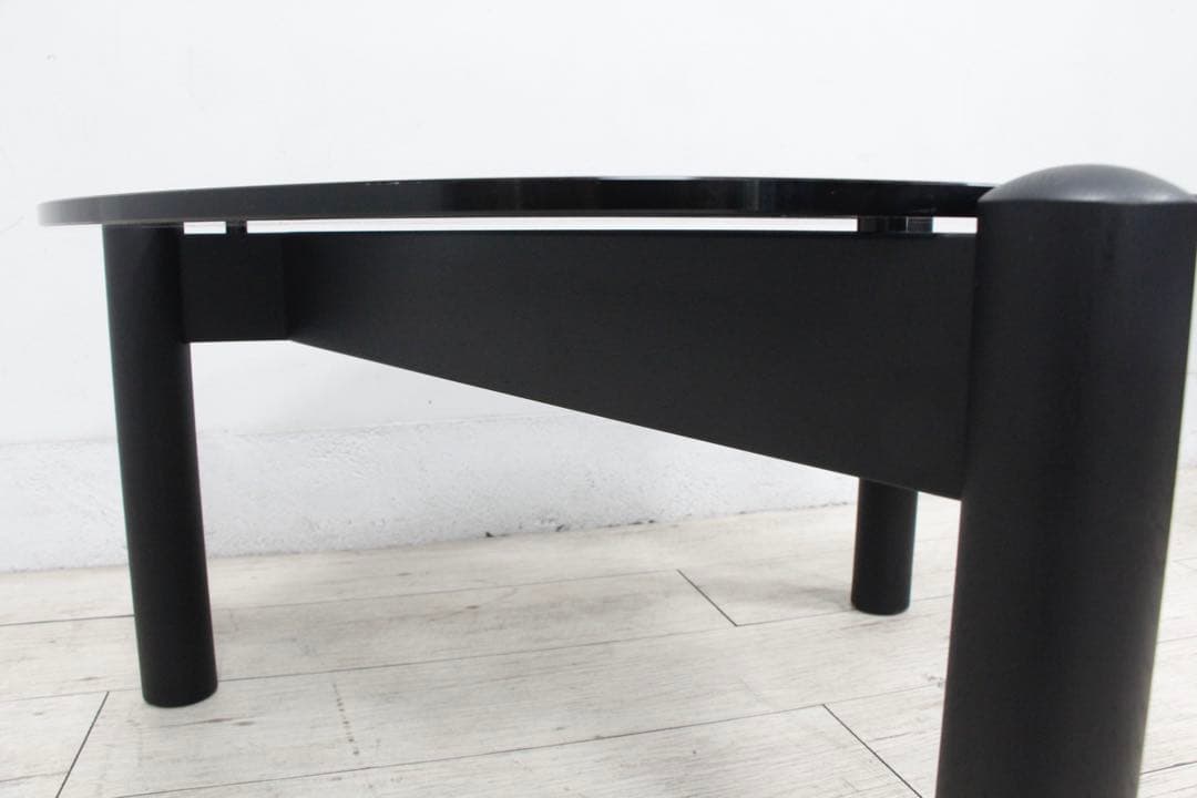 【展示極美品】Cassina カッシーナ 535 ガラステーブル サイドテーブル