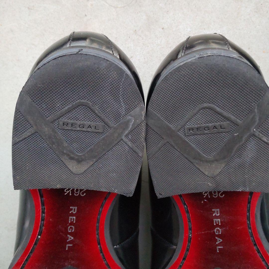 REGAL ビジネスシューズ　スクエアトゥ　21FR 黒　26 1/2　[美品]