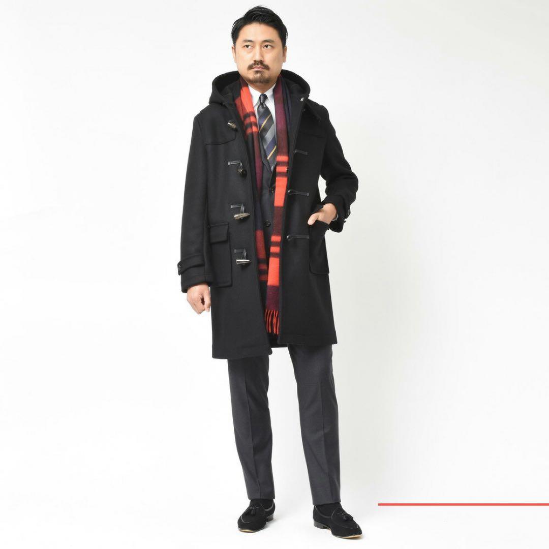 マッキントッシュ　ダッフルコート　ブラック