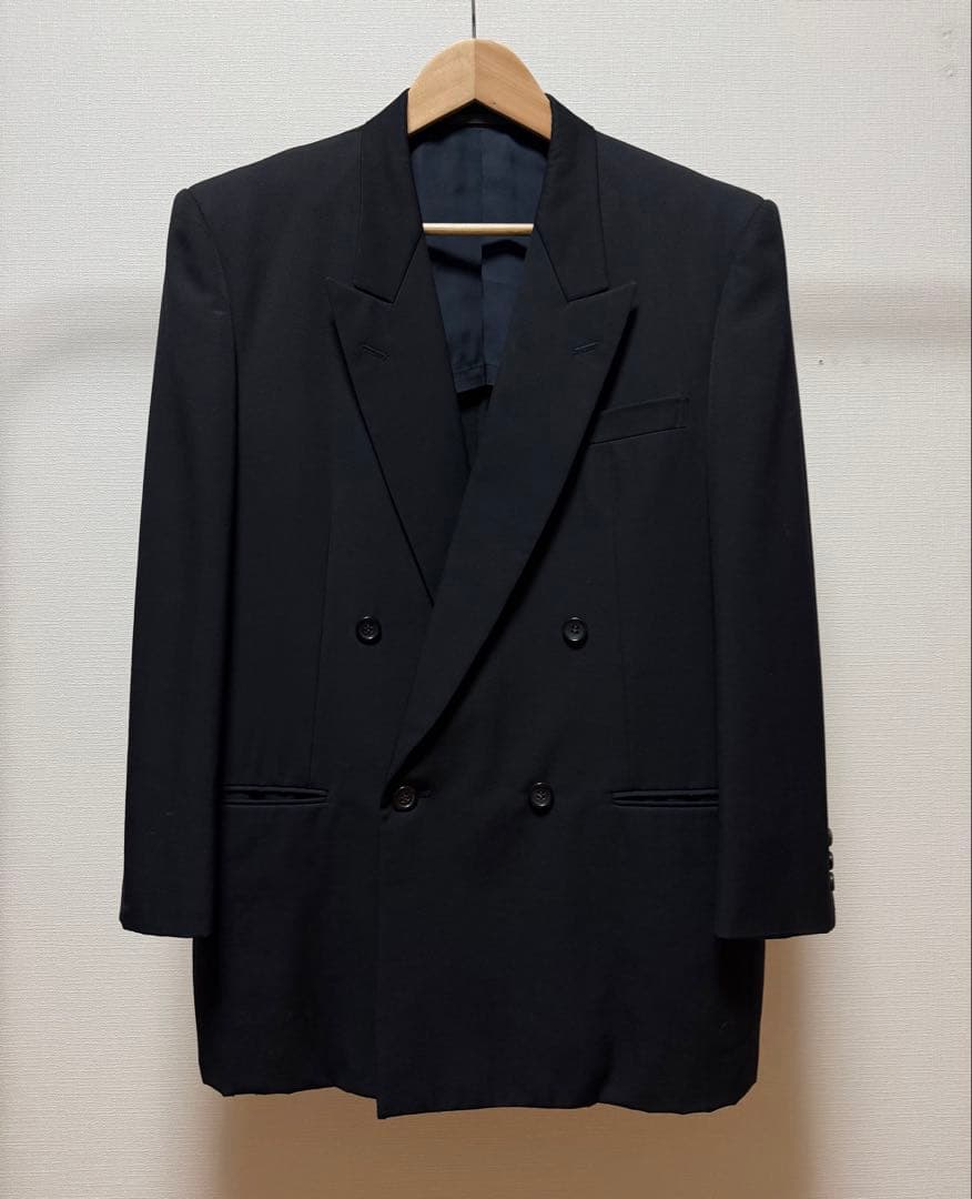 Comme des garçons Homme ￼ウールギャバ　ダブルジャケット