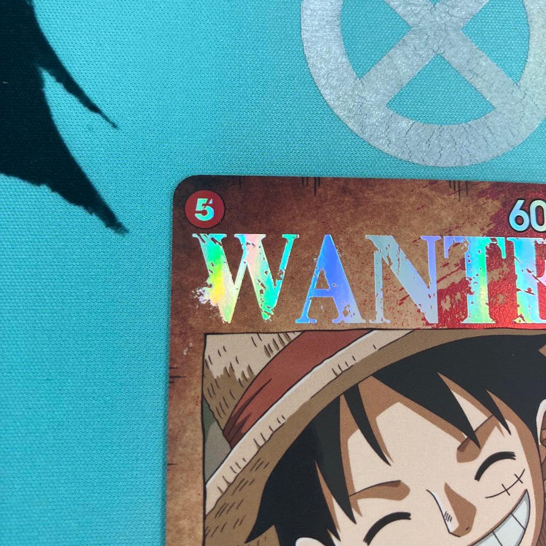 モンキー・D・ルフィ　手配書 SP ST01-012 SR ☆ スペシャル