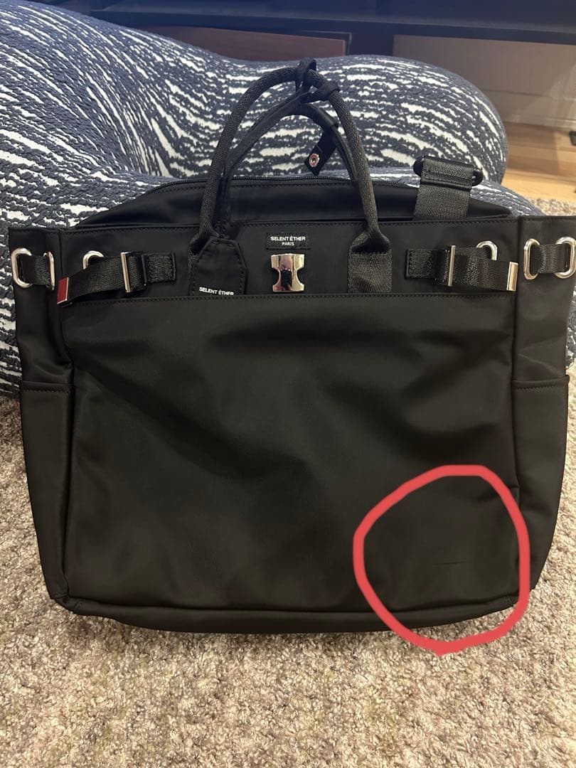 SELENT ETHER PASSION36 BLACK エディターズバック