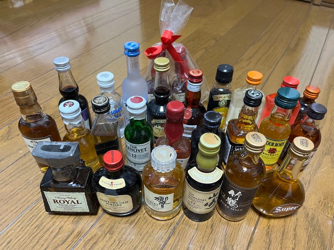 ウイスキー等　ミニボトルセット