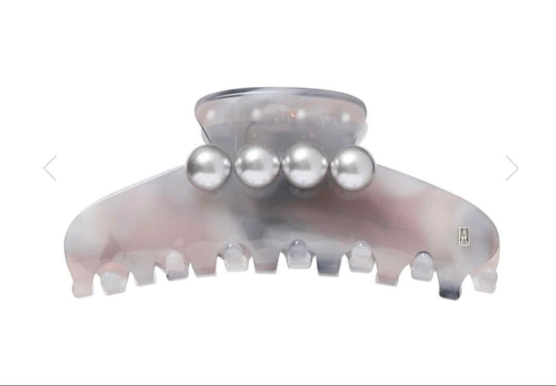 ラスト1点❣️【新品未開封】alexandre de parisパール　Lクリップ