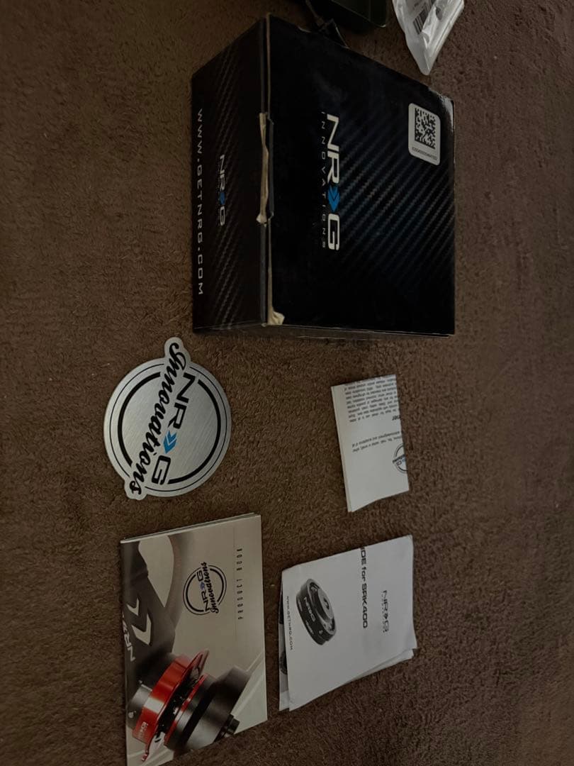 正規品 NRG クイックリリース ブラック 薄型