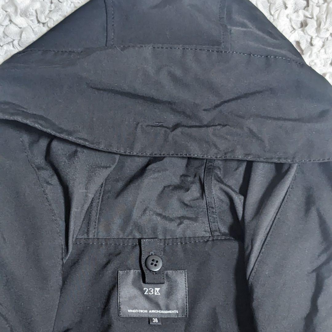 極美品！23区 撥水加工/洗える モッズコート ライナー付 マルチウェイアウター