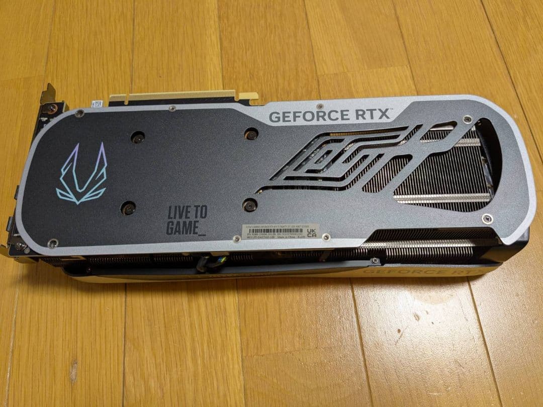 グラフィックボード・グラボ・ビデオカード ZOTAC GAMING GeForce RTX 4070 Ti Trinity