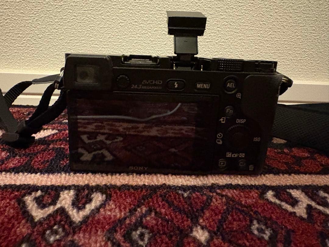 SONY α6000 ミラーレス一眼 E 16-50mm 一部破損あり