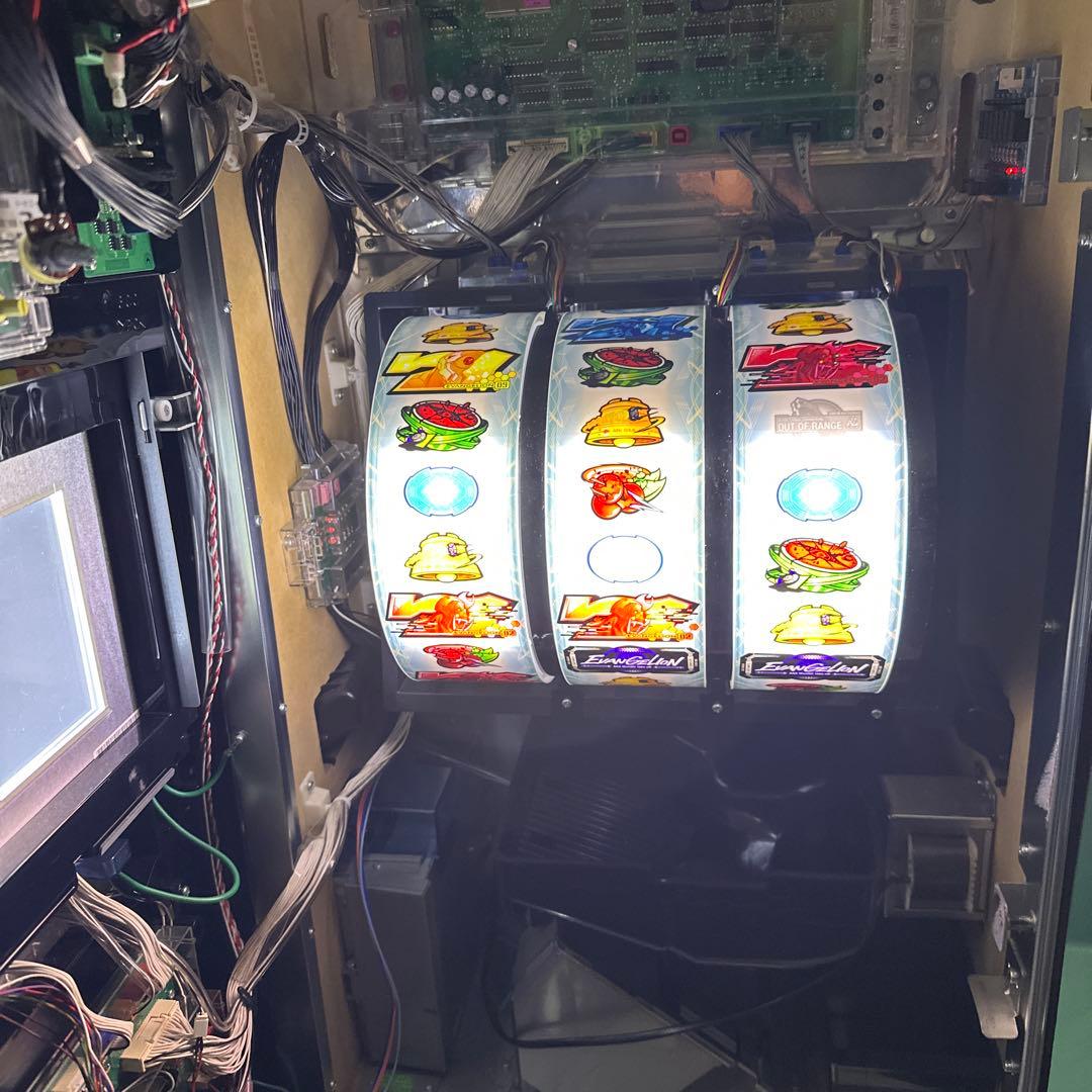パチスロ実機　エヴァンゲリオン　希望の槍　不要機付き　たのメル便