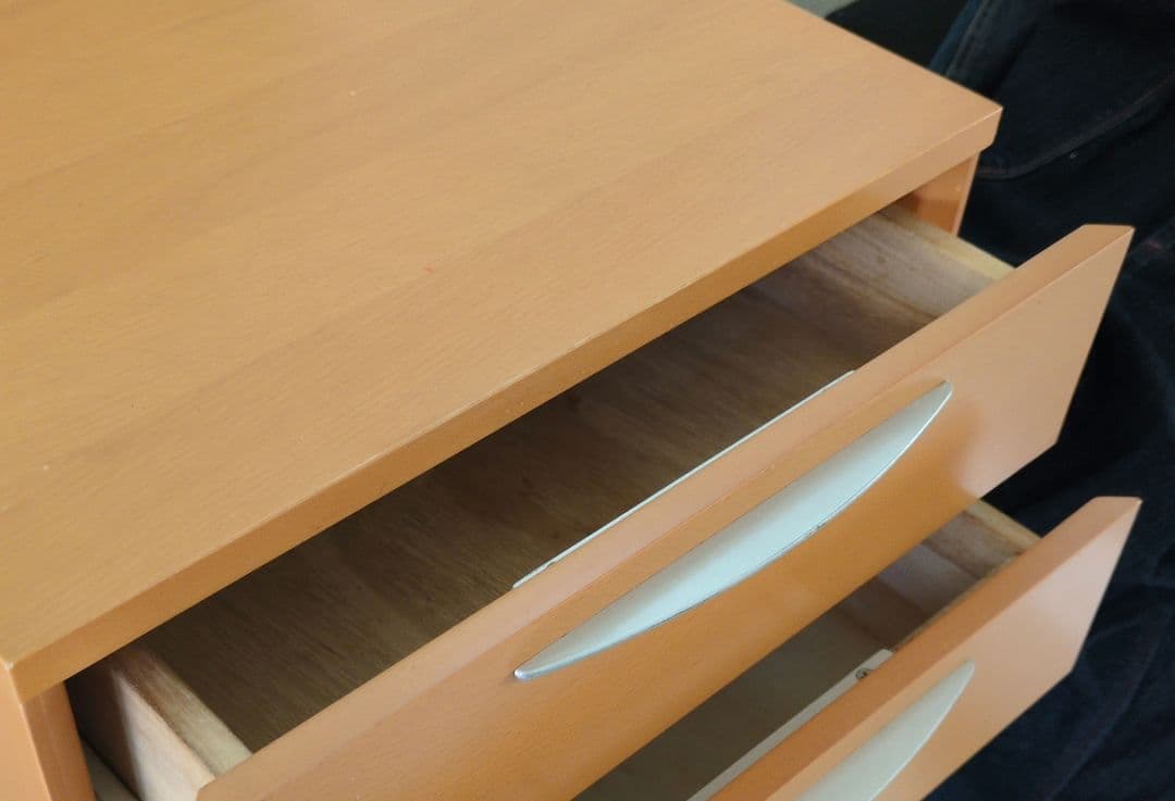 アスティ　木製チェスト 小 6段棚 収納 引き出し 茶色 タンス