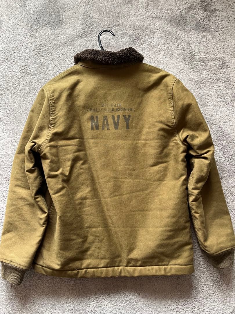 challengerチャレンジャー/N-1/デッキジャケット2012年/ボア/M